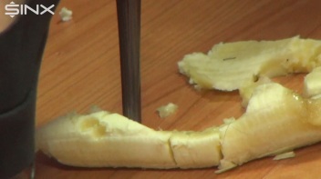 Pantyhose Banana Trampling For Raven Haired Minx Screencap 18 on www.sinx.com