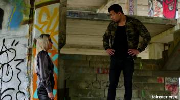 His piss will keep this bossy blonde warm Screencap 13 on www.sinx.com