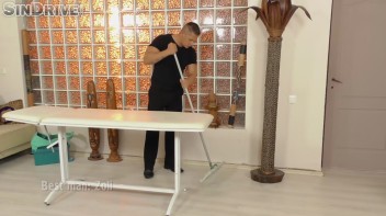 Denimed Devil Kiara Can't Fight Her Feelings For Oil Dripping Sex - So Rip Those Jeans & Pound This Pussy!!! Screencap 2 on www.sinx.com