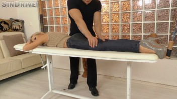 Denimed Devil Kiara Can't Fight Her Feelings For Oil Dripping Sex - So Rip Those Jeans & Pound This Pussy!!! Screencap 21 on www.sinx.com