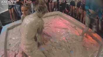 Messy Wrestling: Dirty Up Those Denim Shorts In The Mud! Screencap 50 on www.sinx.com