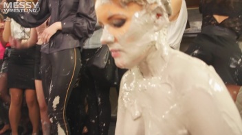 Messy Wrestling: Dirty Up Those Denim Shorts In The Mud! Screencap 65 on www.sinx.com