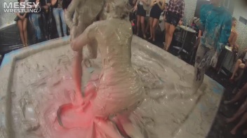 Messy Wrestling: Dirty Up Those Denim Shorts In The Mud! Screencap 73 on www.sinx.com