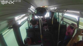 Horny Guys Share Blonde Sex Doll On The Bus Screencap 6 on www.sinx.com
