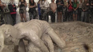 Muddy Wrestling: Regina vs. Kirsten Plant Screencap 98 on www.sinx.com