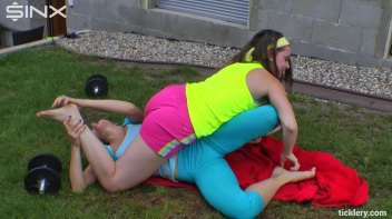 Tickle Toning, The New Fitness Craze - Cam 2 Screencap 62 on www.sinx.com