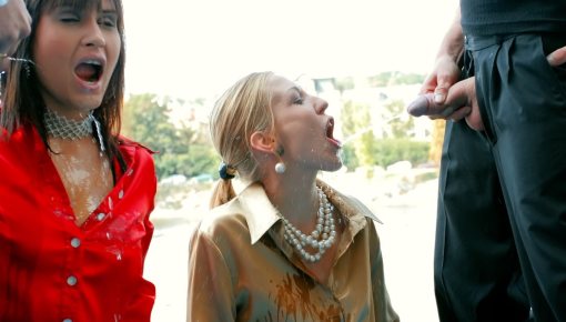 This group is visiting their friends...