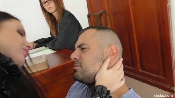 Face Licking Babe Slobbers Over Her Husband Screencap 40 on www.sinx.com