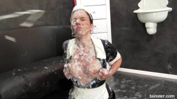 Slime cleaning turns into Slime fuck Screencap 72 on www.sinx.com