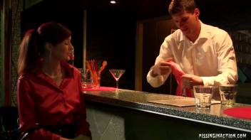 Enjoying A Piss Cocktail Screencap 6 on www.sinx.com