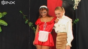 Stunning Clothed Girls Get Wet Under Shower Screencap 2 on www.sinx.com