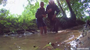 Clothed Babes Get Drenched And Catfight In Stream Screencap 52 on www.sinx.com