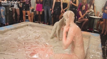 Messy Wrestling: Fuck Your Sexy Shine And Prepare For Mud Smack-Down Time! Screencap 88 on www.sinx.com