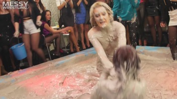 Messy Wrestling: Fuck Your Sexy Shine And Prepare For Mud Smack-Down Time! Screencap 46 on www.sinx.com