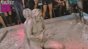 Messy Wrestling: Fuck Your Sexy Shine And Prepare For Mud Smack-Down Time! Screencap 81 on www.sinx.com