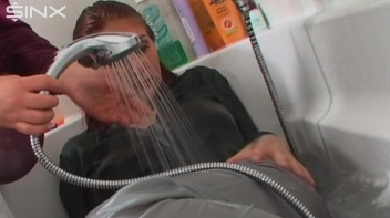 Pretty Clothed Ladies Have Bath Together Screencap 31 on www.sinx.com