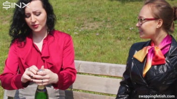 Cuties Drink Champagne Second Hand - Cam 2 Screencap 1 on www.sinx.com