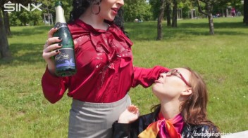 Cuties Drink Champagne Second Hand - Cam 2 Screencap 12 on www.sinx.com