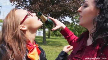 Cuties Drink Champagne Second Hand - Cam 2 Screencap 21 on www.sinx.com