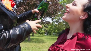 Cuties Drink Champagne Second Hand - Cam 2 Screencap 22 on www.sinx.com