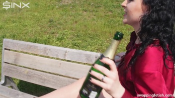 Cuties Drink Champagne Second Hand - Cam 2 Screencap 26 on www.sinx.com