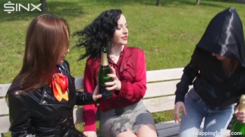 Cuties Drink Champagne Second Hand - Cam 2 Screencap 37 on www.sinx.com