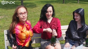 Cuties Drink Champagne Second Hand - Cam 2 Screencap 40 on www.sinx.com