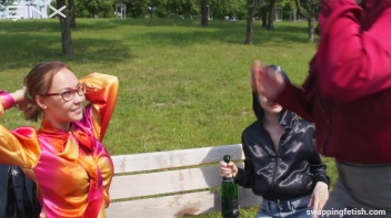 Cuties Drink Champagne Second Hand - Cam 2 Screencap 42 on www.sinx.com