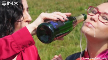 Cuties Drink Champagne Second Hand - Cam 2 Screencap 5 on www.sinx.com