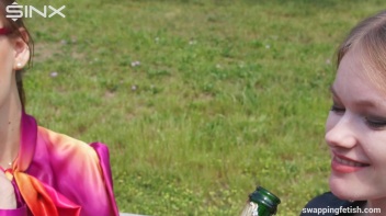 Cuties Drink Champagne Second Hand - Cam 2 Screencap 61 on www.sinx.com