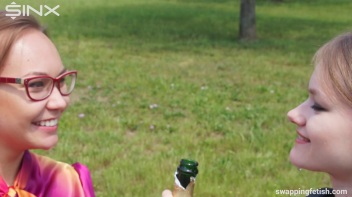 Cuties Drink Champagne Second Hand - Cam 2 Screencap 64 on www.sinx.com