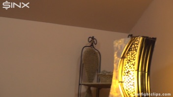 Babes Settle Their Argument In The Bed Screencap 1 on www.sinx.com