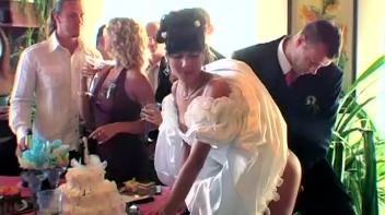 Wedding Celebration Part 1 - Cam 2 Screencap 10 on www.sinx.com