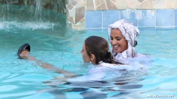 Satin And Fur Wetlook Bunnies Screencap 100 on www.sinx.com