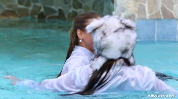 Satin And Fur Wetlook Bunnies Screencap 61 on www.sinx.com