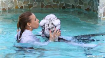 Satin And Fur Wetlook Bunnies Screencap 65 on www.sinx.com