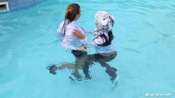 Satin And Fur Wetlook Bunnies Screencap 67 on www.sinx.com