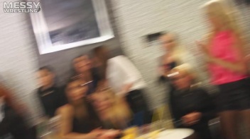 Messy Wrestling: Sloppy Shiny Wrasslin' Till Topless Or Bust! Screencap 35 on www.sinx.com