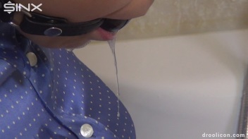 Ballgagged BDSM Babe Drools All Down Her Clothing Screencap 52 on www.sinx.com