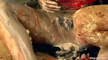 Gooey Messy Art Class With Three Hot Girls Screencap 123 on www.sinx.com