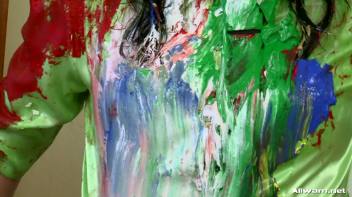 Gooey Messy Art Class With Three Hot Girls Screencap 44 on www.sinx.com