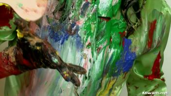 Gooey Messy Art Class With Three Hot Girls Screencap 45 on www.sinx.com