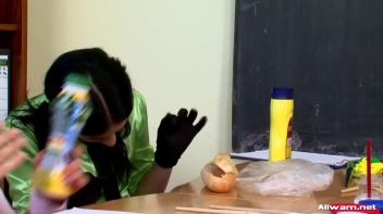 Gooey Messy Art Class With Three Hot Girls Screencap 8 on www.sinx.com