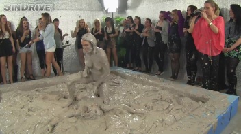 Muddy Wrestling: Real Sisters Showdown: Sheila Cooper vs. Lili Bluberry Screencap 101 on www.sinx.com