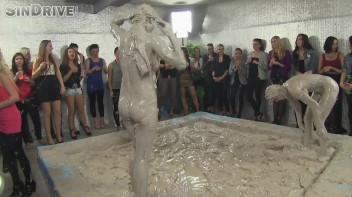 Muddy Wrestling: Real Sisters Showdown: Sheila Cooper vs. Lili Bluberry Screencap 103 on www.sinx.com