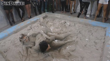 Muddy Wrestling: Real Sisters Showdown: Sheila Cooper vs. Lili Bluberry Screencap 47 on www.sinx.com