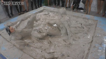 Muddy Wrestling: Real Sisters Showdown: Sheila Cooper vs. Lili Bluberry Screencap 69 on www.sinx.com