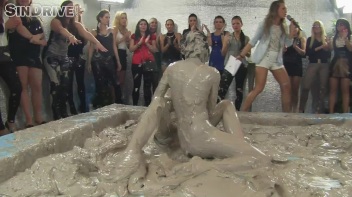 Muddy Wrestling: Real Sisters Showdown: Sheila Cooper vs. Lili Bluberry Screencap 77 on www.sinx.com