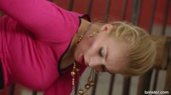 Fully Clothed Beauty Wants a Piss an Jizz Facial! Screencap 82 on www.sinx.com