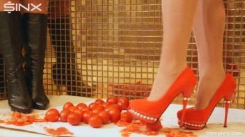 Hotties Stiletto Trampling Fetish - Cam 2 Screencap 21 on www.sinx.com